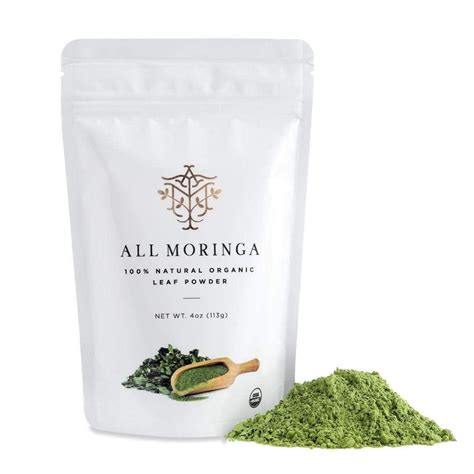 Premium 100 Organic Raw Moringa Oleifera Leaf Powder Walmart