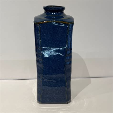 Dark Blue Ceramic Vessel — Arareity