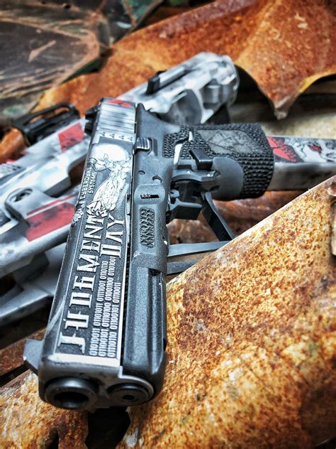 Full Slide Engraving Dark Alliance Firearms