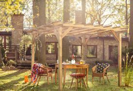 Pergola Modulable En Bois Douglas X M Mon Petit Potager