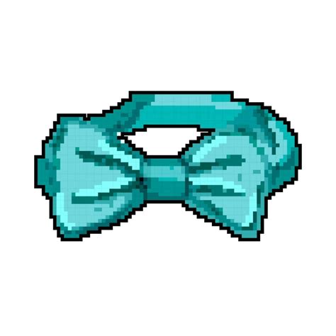 Ribbon Bow Tie Game Pixel Art Vector Illustration 23876716 Vector Art At Vecteezy