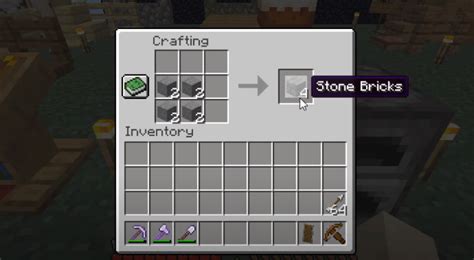 How To Make Stone Brick Wall: Minecraft Recipe