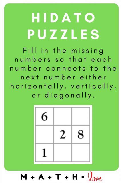 22 Free Printable Hidato Puzzles