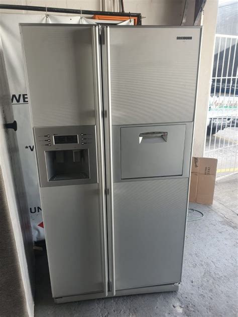 Samsung Metallic Silver Fridge Freezer Vuyani Furniture Transport Sales