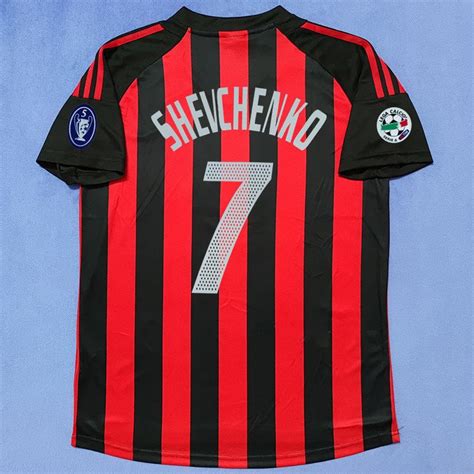 Vintage Andriy Shevchenko Jersey Ac Milan Jersey Etsy