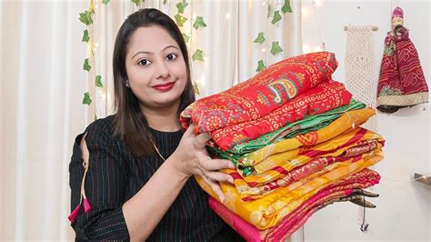 Flipkart Festive Saree Haul Under Rs 699 Flipkart Georget Bandani