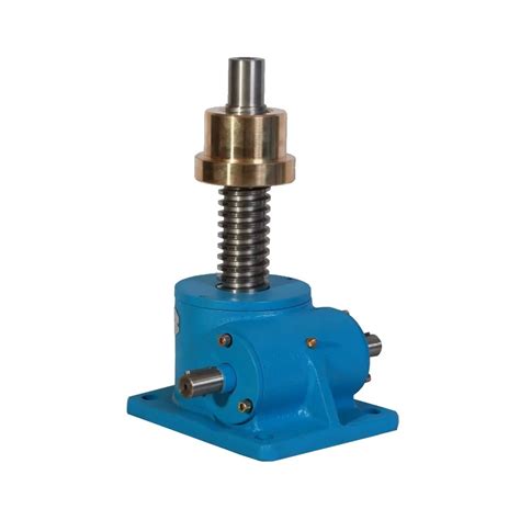 500mm 1 5 Worm Screw Jack 1800 Rpm Mini Screw Jack China Swl Series