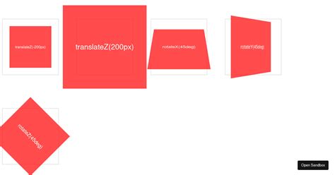 Css Transform Rotate Translate Codesandbox
