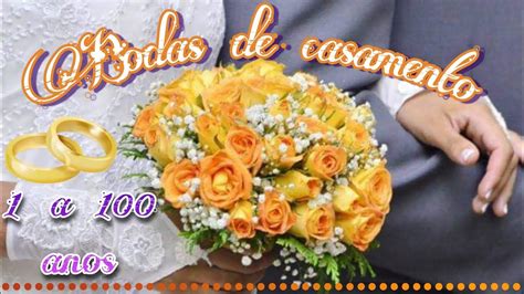 Quais são as Bodas de cada ano de casado Bodas de casamento de 1 a