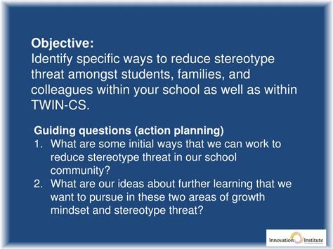 Ppt Reducing Stereotype Threat In Classrooms And Schools Powerpoint