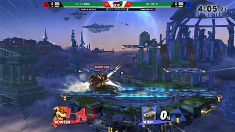 Smash Factor Cs Co Dozi Bowser Vs Bc Mr R Sheik Winners