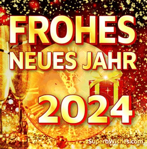 Neues Kreatives Frohes Neues Jahr 2024 