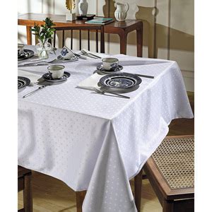 Toalha De Mesa Jacquard Requinte Ii Floral Branco Retangular