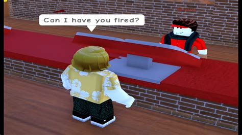 Roblox Work At A Pizza Place Funny Moments Youtube