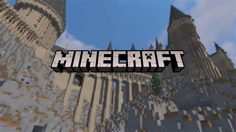 Il Recr E Le Ch Teau De Poudlard Dharry Potter Sur Minecraft Apr S