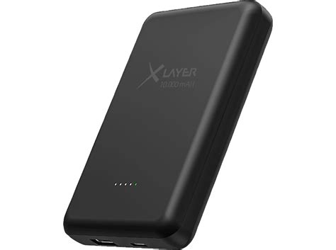 Xlayer Magfix Pro Magsafe Kompatible Powerbank Mah Schwarz