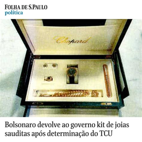 Folha De S Paulo On Twitter Bolsonaro Devolve Ao Governo Kit De Joias