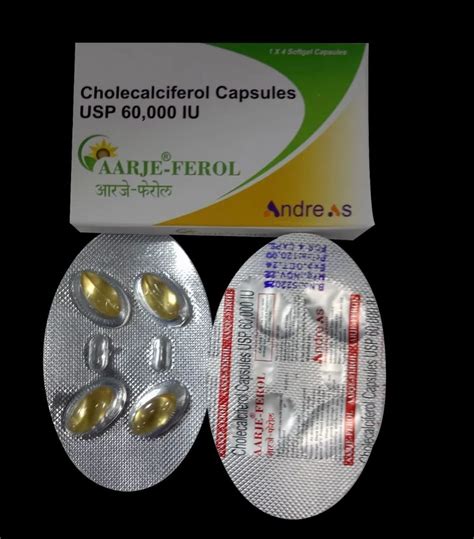 Iu Cholecalciferol Capsules Usp At Rs Box D Tablets In