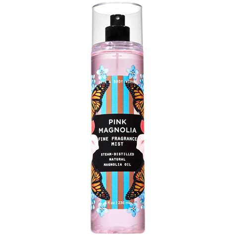 Bath And Body Works Pink Magnolia Fine Fragrance Mist 8 Fl Oz 236 Ml