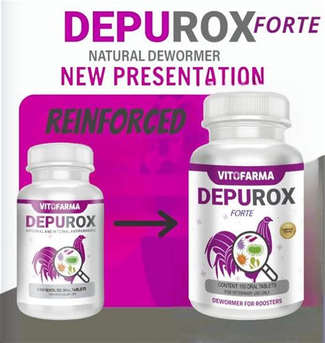 Depurox Forte 100 Tablets For Rooster Hens And Chickens B12 5500