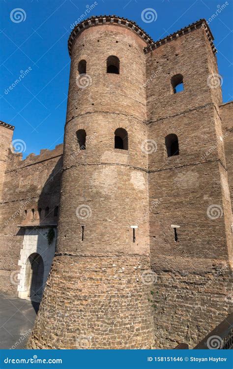 City Walls In City Of Rome Italy Editorial Photo Image Of Roman