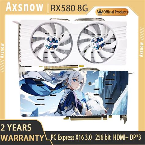 Видеокарта Radeon RX 580, 8 ГБ DDR5 - купить по низким ценам в интернет ...