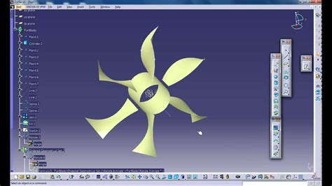 Catia V5 Tutorials Wireframe And Surface Design Rotate YouTube