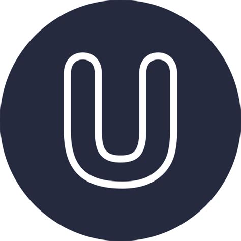 Letter U Generic Glyph Icon