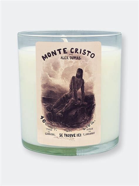 Noble Objects Count Of Monte Cristo Scented Book Candle In