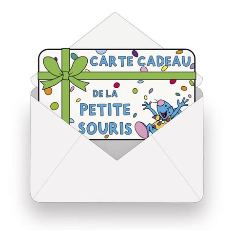 La Petite Souris Offre Des Cartes Cadeau