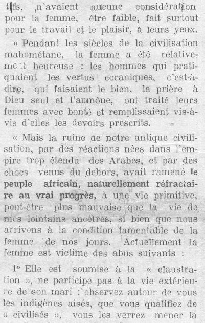 Pour la femme mulsumaine – Lieutenant Colonel CADI 1927 · Milguerres