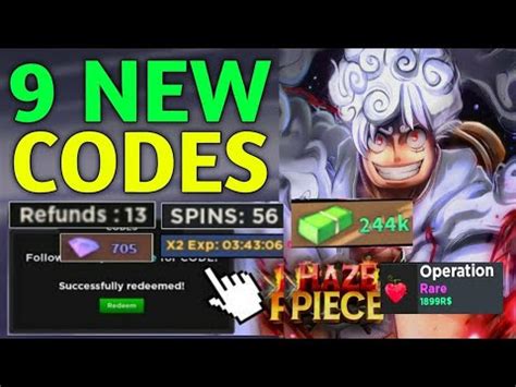 ALL WORKING CODES FOR HAZE PIECE 2024 ROBLOX HAZE PIECE CODES 2024