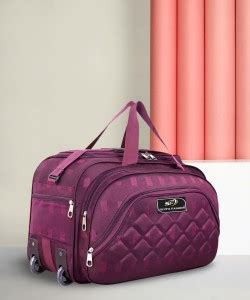 Skyfa Fashion Expandable L Strolley Duffel Bag With Strolley For