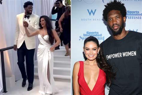 Joel Embiid Marries Anne De Paula In Hamptons Wedding