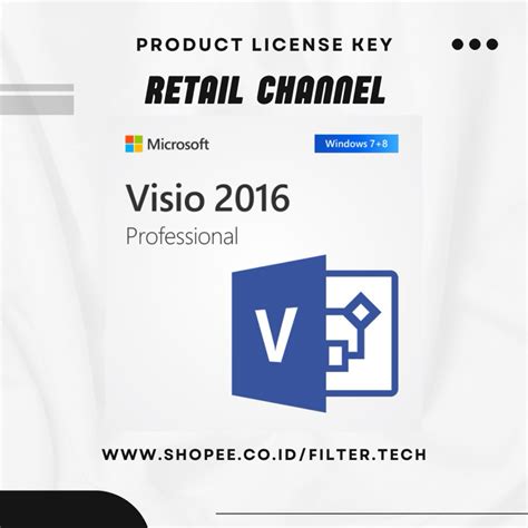 Jual Microsoft Visio Project Pro 2016 2019 Digital Lisensi Shopee