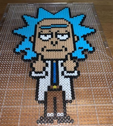 Olaf On Instagram Rick Perler Ricksndmortyperler Rickandmorty