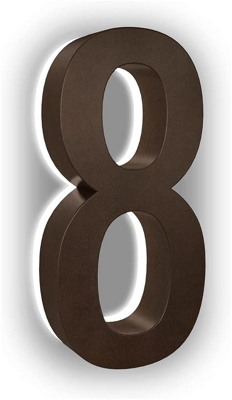 Buy Ln Lumanumbers Inch House Numbers Stainless Steel Premium