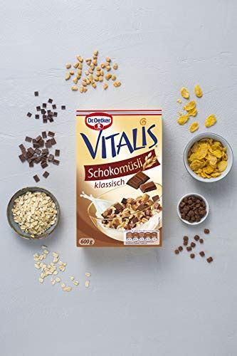 Dr Oetker Vitalis Schoko Müsli klassisch Frühstücksmüsli mit