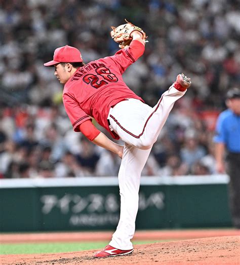 【広島】床田寛樹8回1失点好投、リーグトップタイ7勝目「本当に素晴らしい」新井監督称賛 プロ野球写真ニュース 日刊スポーツ