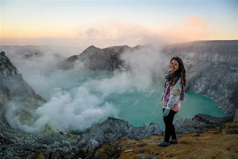 Blue Fire Kawah Ijen Eruption