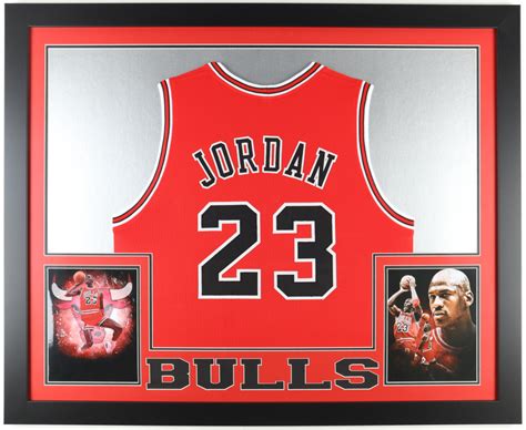 Michael Jordan Custom Framed Jersey Display | Pristine Auction