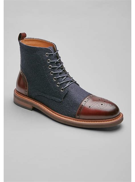 Joseph Abboud Stance Cap Toe Boots Clearance All Clearance Jos A Bank