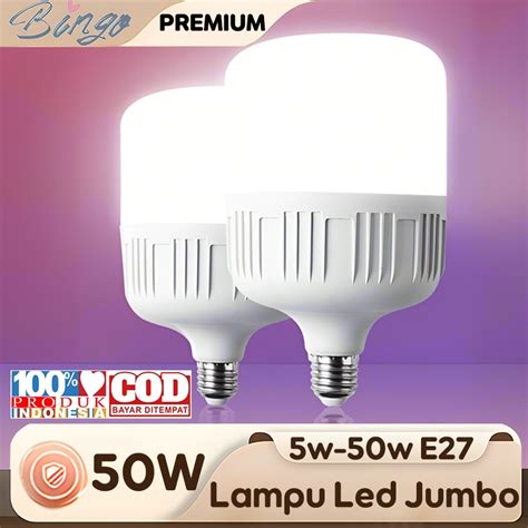 Jual Lampu Led Kamar Jumbo Murah E W W W W W Watt Lampu