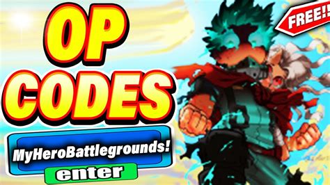 All New Secret Codes In Roblox My Hero Battlegrounds New Codes In