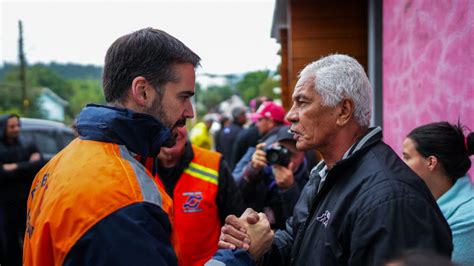 Governador Visita S O Sebasti O Do Ca E Acompanha Trabalhos Para