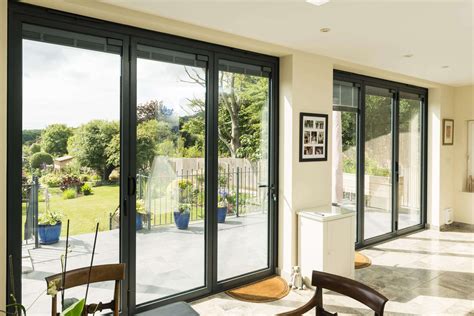 Bi Fold Doors With Integral Blinds Sussex Glazing