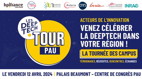 Deeptech Tour Et Assises De Linnovation E2S UPPA Solutions Pour L