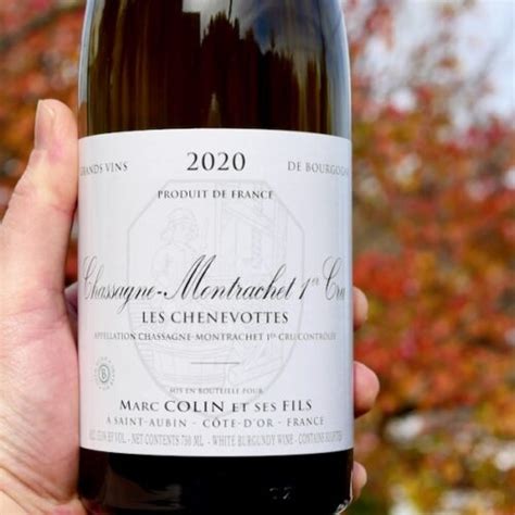 Domaine Marc Colin Et Fils Chassagne Montrachet Er Cru Les