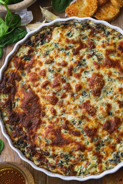 Hot Crab Spinach Artichoke Dip The Epicurean Mouse