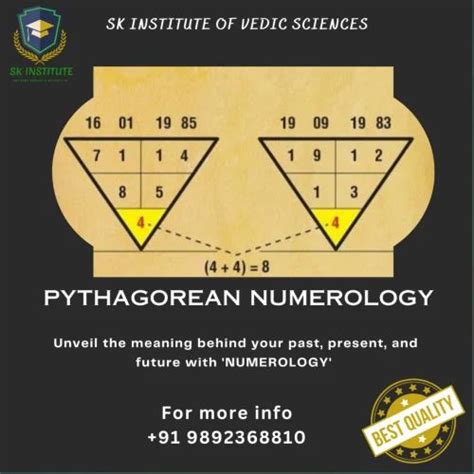 Pythagorean Numerology at Rs 30000/hour in Mumbai | ID: 2851571183948